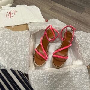 Christian louboutin MAFALDINA ZEPPA 120 pink